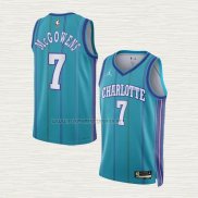 Camiseta Bryce Mcgowens NO 7 Charlotte Hornets Classic 2023-24 Verde