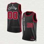 Camiseta Chicago Bulls Personalizada Ciudad 2023-24 Negro