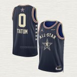 Camiseta Jayson Tatum NO 0 Boston Celtics All Star 2024 Azul
