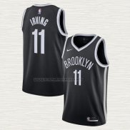 Camiseta Kyrie Irving NO 11 Brooklyn Nets Icon 2020-21 Negro