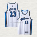 Camiseta Michael Jordan NO 23 Washington Wizards Classic 2022-23 Blanco