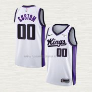 Camiseta Sacramento Kings Personalizada Association 2023-24 Blanco