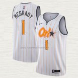 Camiseta Tracy McGrady NO 1 Orlando Magic Ciudad 2020-21 Blanco