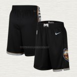 Pantalone Memphis Grizzlies Ciudad 2022-23 Negro