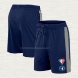 Pantalone Minnesota Timberwolves 75th Anniversary Azul