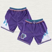 Pantalone Utah Jazz Hardwood Classics Violeta