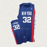 Camiseta Julius Erving NO 32 Brooklyn Nets Retro Azul
