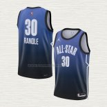 Camiseta Julius Randle NO 30 New York Knicks All Star 2023 Azul
