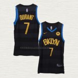 Camiseta Kevin Durant NO 7 Brooklyn Nets Fashion Royalty Negro