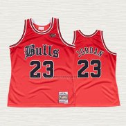 Camiseta Michael Jordan NO 23 Chicago Bulls Retro Rojo2