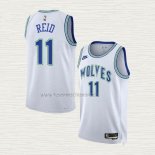 Camiseta Naz Reid NO 11 Minnesota Timberwolves Classic 2023-24 Blanco