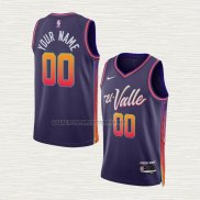 Camiseta Phoenix Suns Personalizada Ciudad 2023-24 Violeta