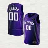 Camiseta Sacramento Kings Personalizada Statement 2023-24 Violeta