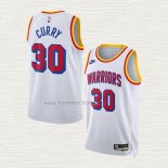 Camiseta Stephen Curry NO 30 Golden State Warriors Classic 2024-25 Blanco