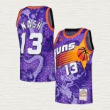 Camiseta Steve Nash NO 13 Phoenix Suns Throwback Asian Heritage 1996-97 Violeta