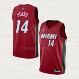 Camiseta Tyler Herro NO 14 Miami Heat Statement 2020-21 Rojo