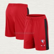 Pantalone Chicago Bulls 75th Anniversary Rojo