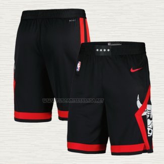 Pantalone Chicago Bulls Ciudad 2023-24 Negro