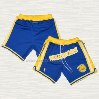 Pantalone Golden State Warriors Azul