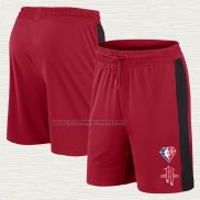 Pantalone Houston Rockets 75th Anniversary Rojo