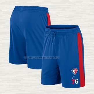 Pantalone Philadelphia 76ers 75th Anniversary Azul