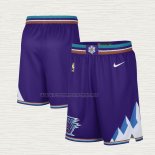 Pantalone Utah Jazz Classic 2022-23 Violeta