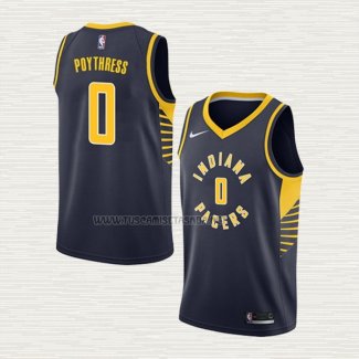 Camiseta Alex Poythress NO 0 Indiana Pacers Icon 2018 Azul