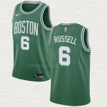 Camiseta Bill Russell NO 6 Boston Celtics Icon Verde