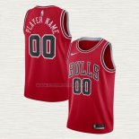 Camiseta Chicago Bulls Personalizada Icon Rojo