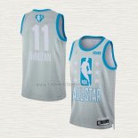 Camiseta DeMar DeRozan NO 11 Chicago Bulls All Star 2022 Gris