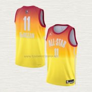 Camiseta Demar Derozan NO 11 Chicago Bulls All Star 2023 Naranja