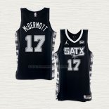 Camiseta Doug Mcdermott NO 17 San Antonio Spurs Statement 2022-23 Negro