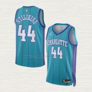 Camiseta Frank Ntilikina NO 44 Charlotte Hornets Classic 2023-24 Verde