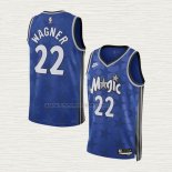 Camiseta Franz Wagner NO 22 Orlando Magic Classic 2023-24 Azul