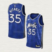 Camiseta Goga Bitadze NO 35 Orlando Magic Classic 2023-24 Azul