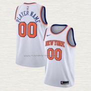 Camiseta New York Knicks Personalizada Association 2020-21 Blanco