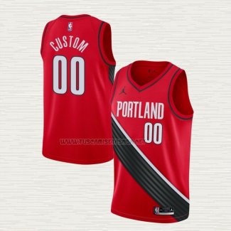 Camiseta Portland Trail Blazers Personalizada Statement Rojo