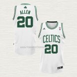 Camiseta Ray Allen NO 20 Boston Celtics Blanco