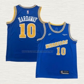 Camiseta Tim Hardaway NO 10 Golden State Warriors Classic 2022-23 Azul