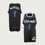 Camiseta Tracy McGrady NO 1 Orlando Magic Retro Negro2