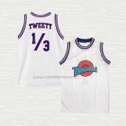 Camiseta Tweety Nino Tune Squad Blanco