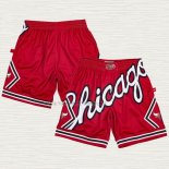 Pantalone Chicago Bulls Mitchell & Ness Rojo