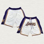 Pantalone Los Angeles Lakers Just Don Blanco