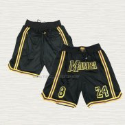 Pantalone Los Angeles Lakers Mamba Negro