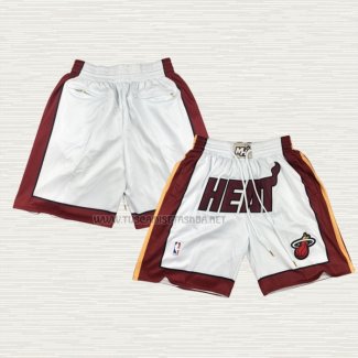 Pantalone Miami Heat Just Don Rojo Blanco