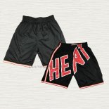 Pantalone Miami Heat Mitchell & Ness Big Face Negro