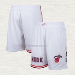 Pantalone Miami Heat Mitchell & Ness Blanco