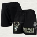 Pantalone Milwaukee Bucks Pro Standard Mesh Capsule Negro