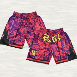 Pantalone Toronto Raptors Special Year Of The Tiger Rojo