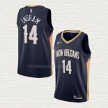 Camiseta Brandon Ingram NO 14 New Orleans Pelicans Icon 2020-21 Azul